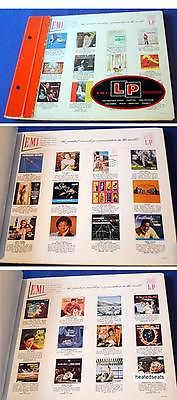 EMI 1959 UK LP PROMO SALES CATALOGUE 600 COVERS * Popular, Classical, Jazz, c&w A