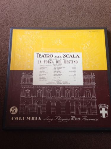Teatro Alla Scalla 33 1/3 LP Classical Record. As New A