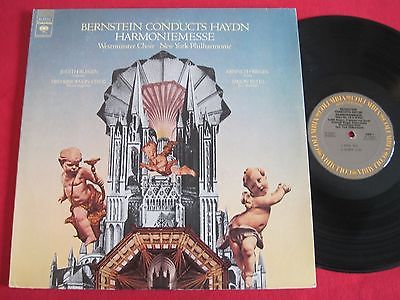CLASSICAL LP - BERNSTEIN CONDUCTS HAYDN HARMONIEMESSE - COLUMBIA *AUTOGRAPHED* A