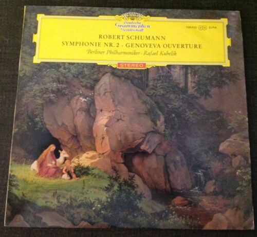 1964 Robert Schumann Symphony 2 DGG 138 955 SLPM Red Stereo Tulips Classical A