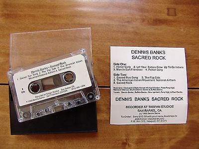 popsike.com - TAPE CASSETTE Banks, Dennis "Sacred Rock" Tarpan PRIVATE