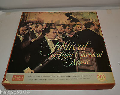 Festival Of Light Classical Music, 12 LP Box Set, RCA 1961, REcords A