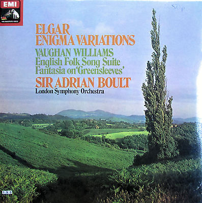 ASD 2750 STILL SEALED Elgar Enigma Variations Sir Adrian Boult 1971