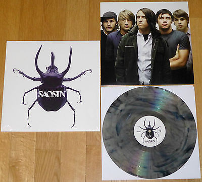popsike.com - SAOSIN self titled LP CLEAR-BLACK SMOKE VINYL
