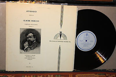 Debussy: Complete Piano Works - Volume V - 1971 Classical Impressionist LP Rare A