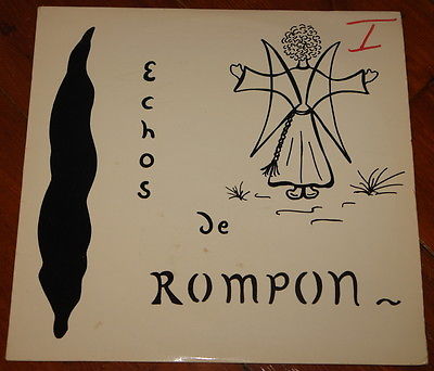JEANNE BOVET ECHOS DE ROMPON I CLASSICAL PIANO LP SWISS PRIVATE PRESS A