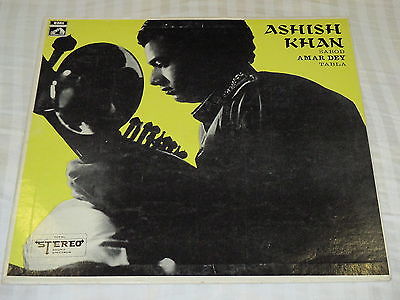 ASHISH KHAN - Ali Akbar Khan's son 1st ORIG prs. LP Indian Classical Sarod A