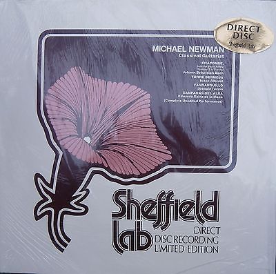 MICHAEL NEWMAN CLASSICAL GUITARIST SHEFFIELD LAB 10 NEW & SEALED LIMITED EDITION A