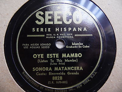 popsike.com - La Sonora Matancera - OYE ESTE MAMBO / CUBAN REC. SEECO ...