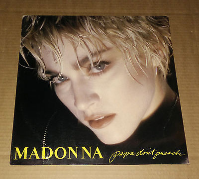 【PROMO】Madonna Papa Don't Preach 7inch Madonna – Papa Don't Preach – Vinyl (JK Cut, 7