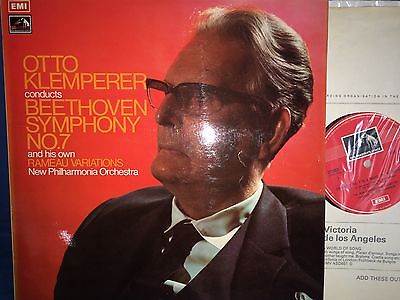 @ASD 2537 *KLEMPERER* CONDUCTS *BEETHOVEN SYMPHONY NO.7 /RAMEAU VARIATIONS* NM