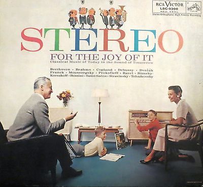 STEREO FOR THE JOY OF IT-1959 RCA LSC-9300-10 LP SET-CLASSICAL-TAS-SHADED DOG A