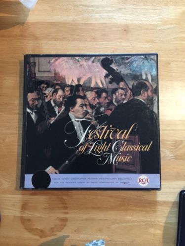 Various Festival Of Light Classical Music 12xLP Box Set (1960) RCA A