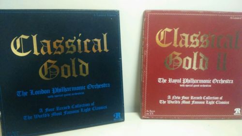 CLASSICAL GOLD I & II ROYAL PHILHARMONIC ORCHESTRA LIMITED EDITION VINYL BOX SET A