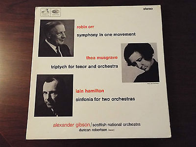 CLASSICAL-ORR/MUSGRAVE/HAMILTON-SYMPHONY IN ONE MOVEMENT-HMV ASD 2279 A