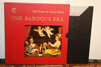 Various: The Baroque Era 1966 4 x LP Box Set Concerto Chorus Classical Suite NM A