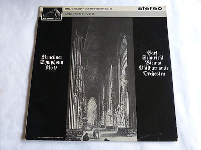 BRUCKNER SYMPHONY No.9 D MINOR, CARL SCHURICHT, HMV, ASD493 CLASSICAL LP A