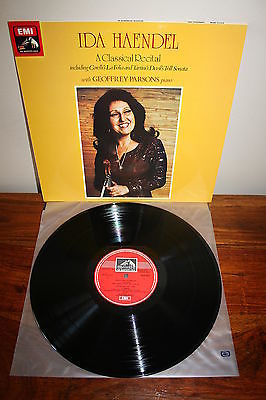 ASD 3352 1st IDA HAENDEL a classical Recital Corelli Tartini PARSONS NM A