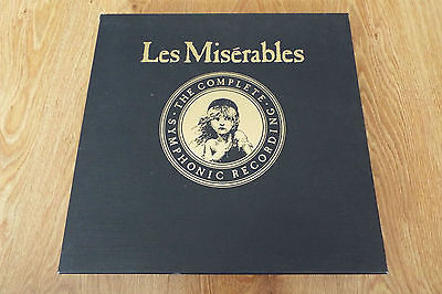 CLASSICAL-LES MISERABLES COMPLETE SYMPHONIC RECORDING-MIZ 1 NO LIBRETTO 4LP'S A
