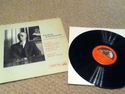 Wilhelm Furtwangler - HMV alp 1498 Mozart Vinyl LP Vienna Philharmonic Orchestra