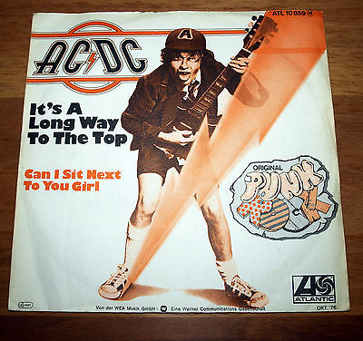 今年の新作から定番まで！ popsike.com - 1976 ATLANTIC Top The To Way Long A It's AC/DC 洋楽