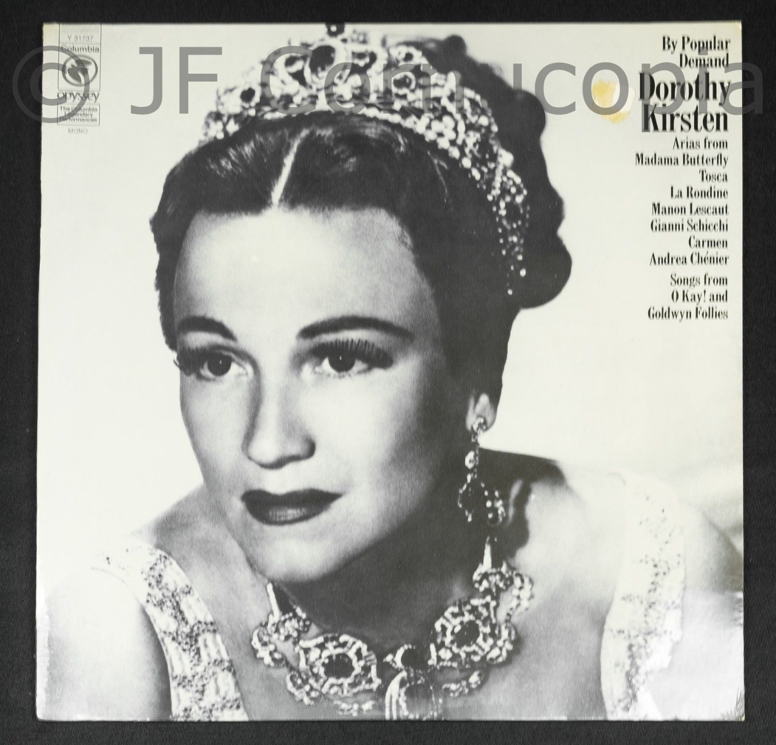 SEALED "BY POPULAR DEMAND DOROTHY KIRSTEN" ARIAS 1972 VINYL LP OPERA CLASSICAL A