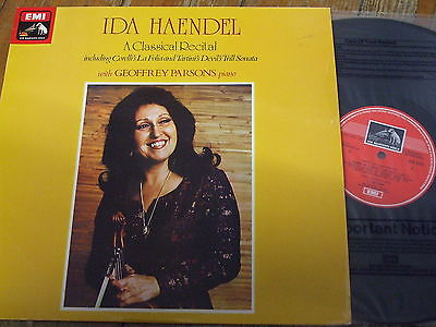 ASD 3352 A Classical Recital / Ida Haendel / Parsons A