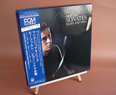 MARIA JOAO PIRES - MOZART: PIANO SONATAS 8LP CLASSICAL BOX SET (NM) A