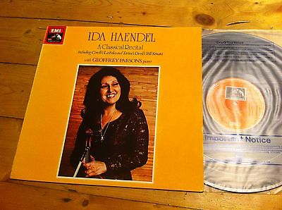 RARE ASD 3352 quad 1st NM IDA HAENDEL A CLASSICAL RECITAL Parsons A