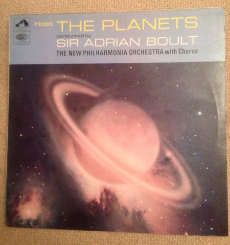 Holst, The Planets - Sir Adrian Boult - Classical - Vinyl HMV/EMI ASD.2301 A