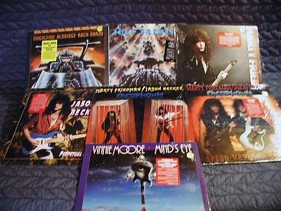 Neo-Classical Fusion, Progressive Guitar, Metal -7 Album Lot- Jason Becker EXC A