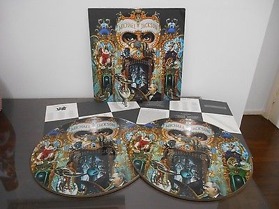 popsike.com - MICHAEL JACKSON DANGEROUS 2 PICTURE LP PROMO