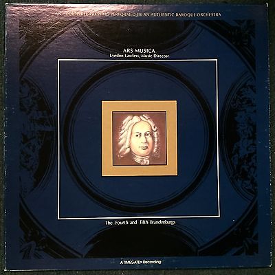 Ars Musica - BACH: Brandenburg Concertos 4&5 Classical audiophile Timegate LP A