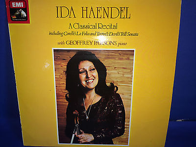 @ASD 3352 *1ST * IDA HAENDEL* A CLASSICAL RECITAL* DEVIL'S TRILL* LISTEN A