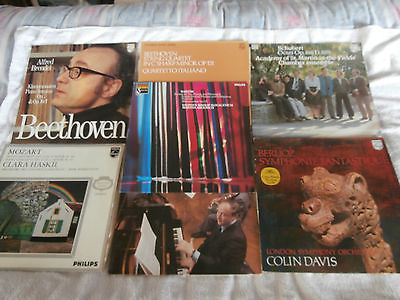 7X PHILIPS LABEL CLASSICAL RECORDS EX A