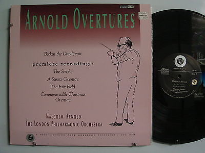 MALCOLM ARNOLD Overtures CLASSICAL 2xLP REFERENCE TAS RR48 NM A