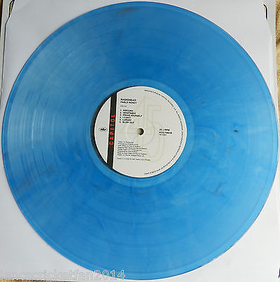 popsike.com - RADIOHEAD, VERY RARE, BLUE MARBLED VINYL LP, 