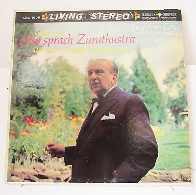 RICHARD STRAUSS-FRITZ REINER CSO-ALSO SPRACH ZARATHUSTRA ON RCA VICTOR CLASSICAL A