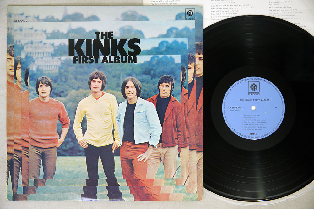 popsike.com - KINKS FIRST ALBUM PYE UPS-563-Y Japanese