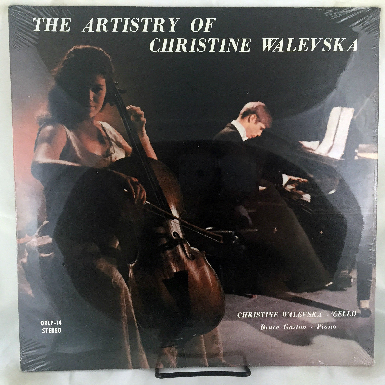 CHRISTINE WALEVSKA Artistry ORIG 12" 33RPM LP Classical Owl SEALED Cello A