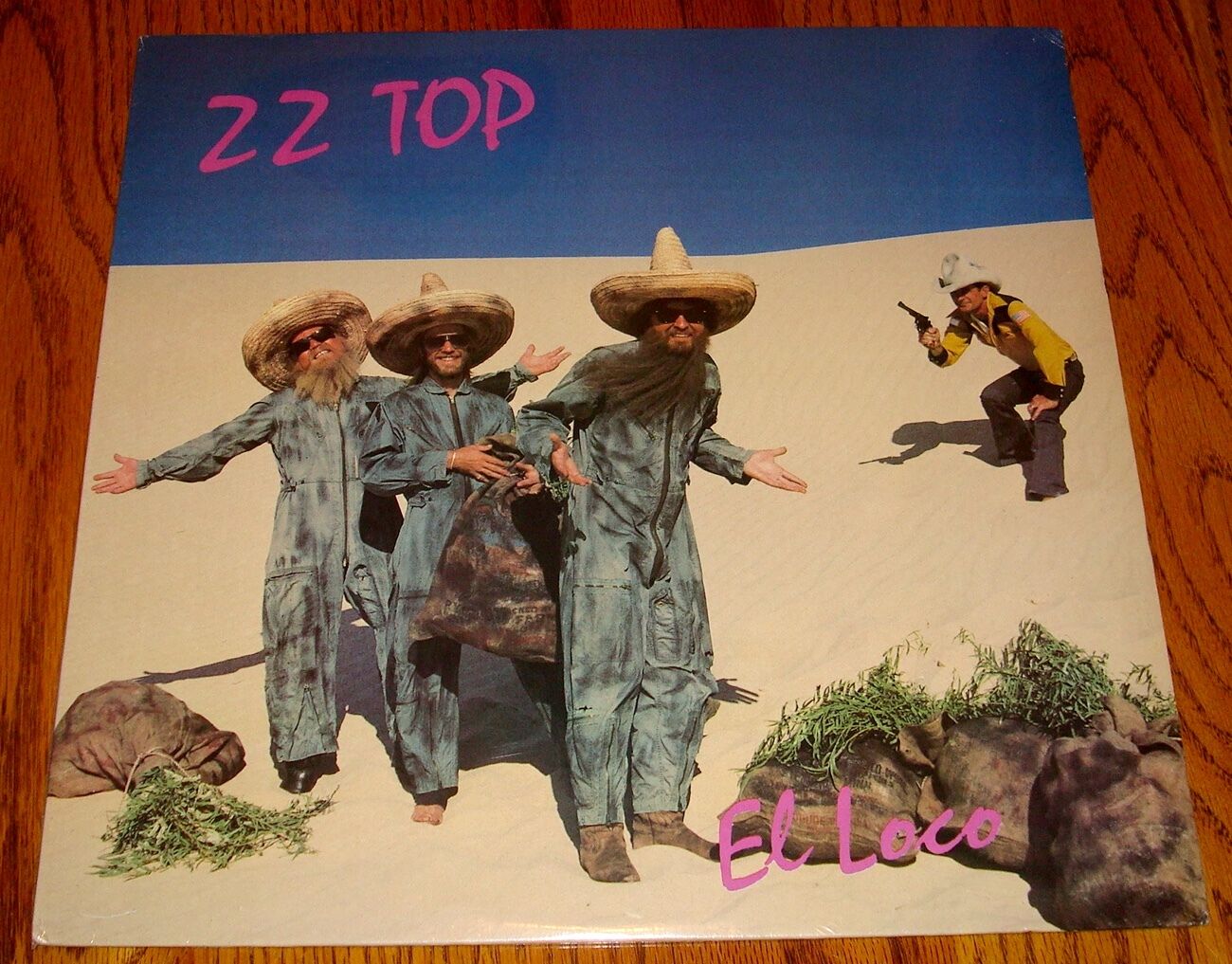 ZZ TOP EL LOCO ORIGINAL LP STILL FACTORY SEALED 1981 A