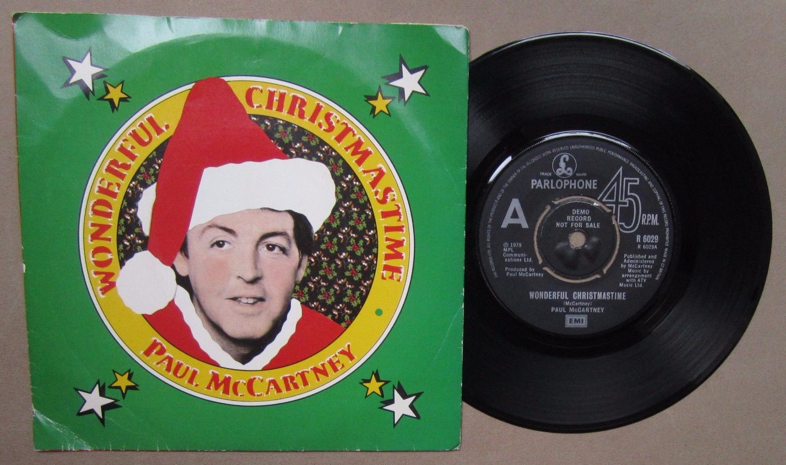 popsike.com - PAUL McCARTNEY. WONDERFUL CHRISTMASTIME. DEMO. ORIG 