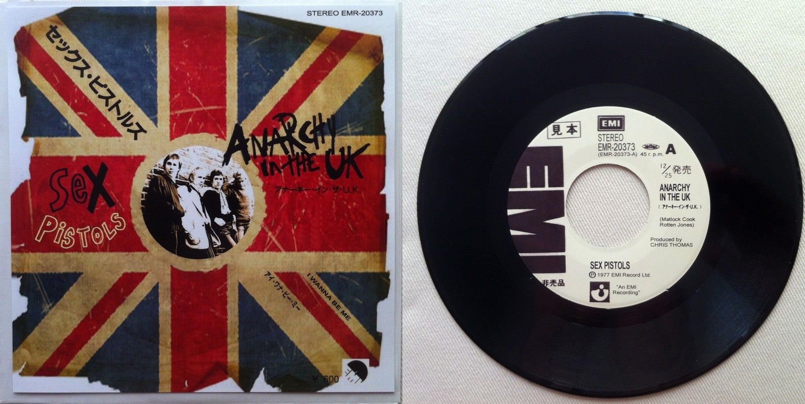 popsike.com - SEX PISTOLS 'Anarchy In The UK' Japan promo-only 7