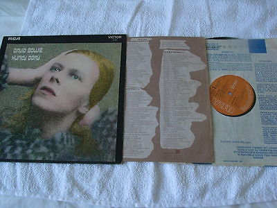 popsike.com - HUNKY DORY – DAVID BOWIE Original Vinyl LP - USED ...