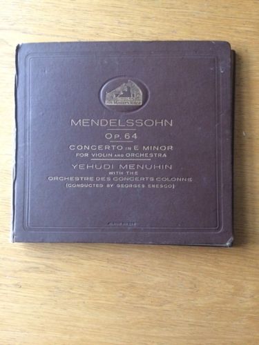 Gramophone RECORDS 78's 78RPM Classical - About 50 In Four Albums A