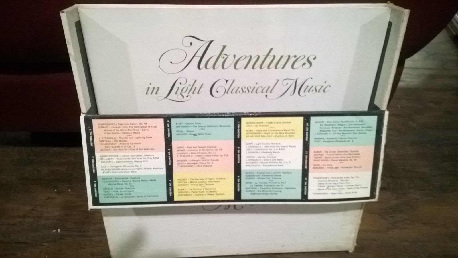 Festival Of Light Classical Music 1959 Reader's Digest 12x Vinyl Box Set NM A