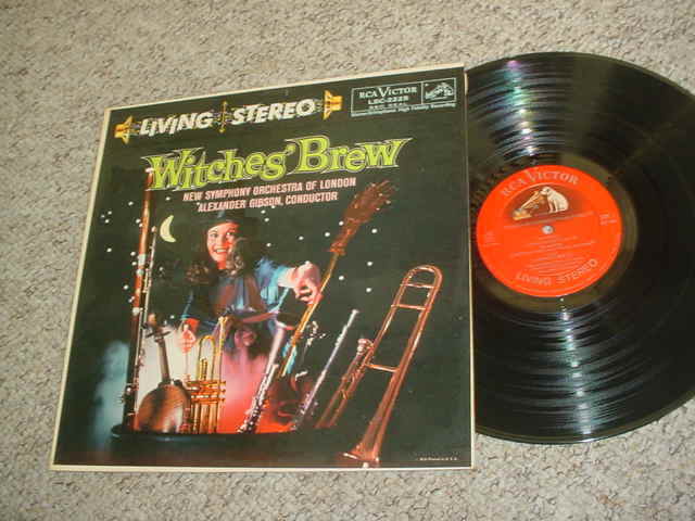 CLASSICAL RCA LIVING STEREO Shaded dog lsc 2225 1s witches brew lp record gibson A