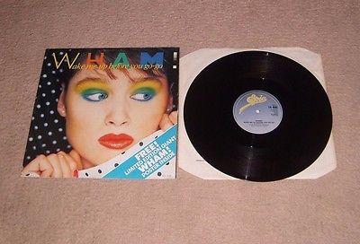 popsike.com - WHAM Wake Me Up Before You Go Go - Original 12" poster