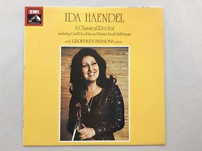 ASD 3352 Stereo Quad IDA HAENDEL Near Mint A Classical Violin Recital A