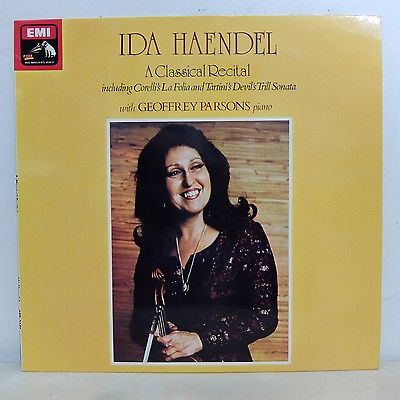 ASD 3352 Ida Haendel: A Classical Recital 1st B/W Band